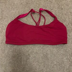 Lululemon Athletica Red Sports Bra
